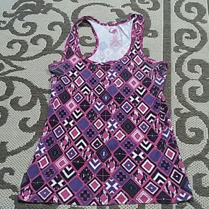 Large pink and purple tank top